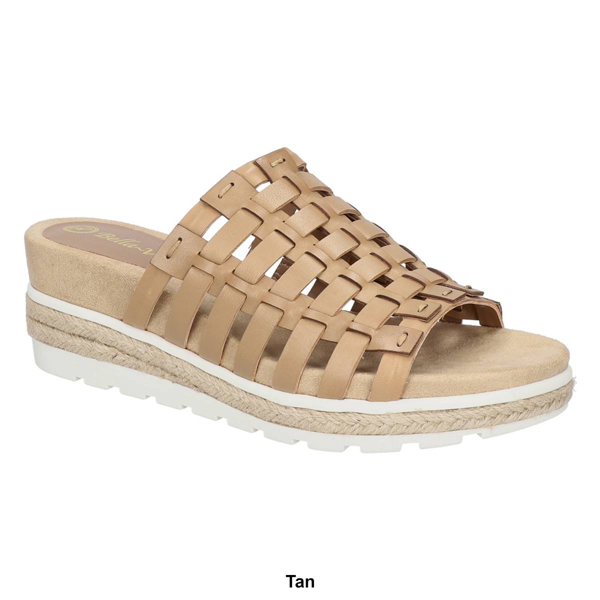 Womens Bella Vita Oaklynn Comfort Wedge Sandals