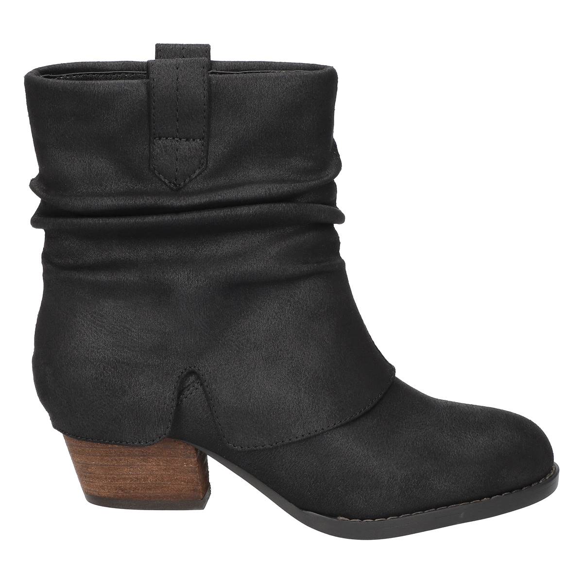 Womens Bella Vita Twyla Slouch Block Heel Ankle Boots