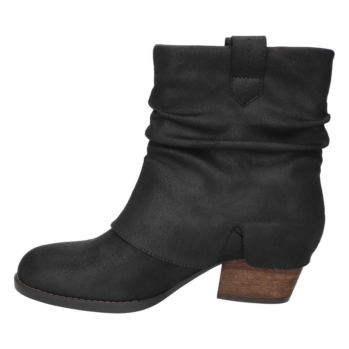 Womens Bella Vita Twyla Slouch Block Heel Ankle Boots