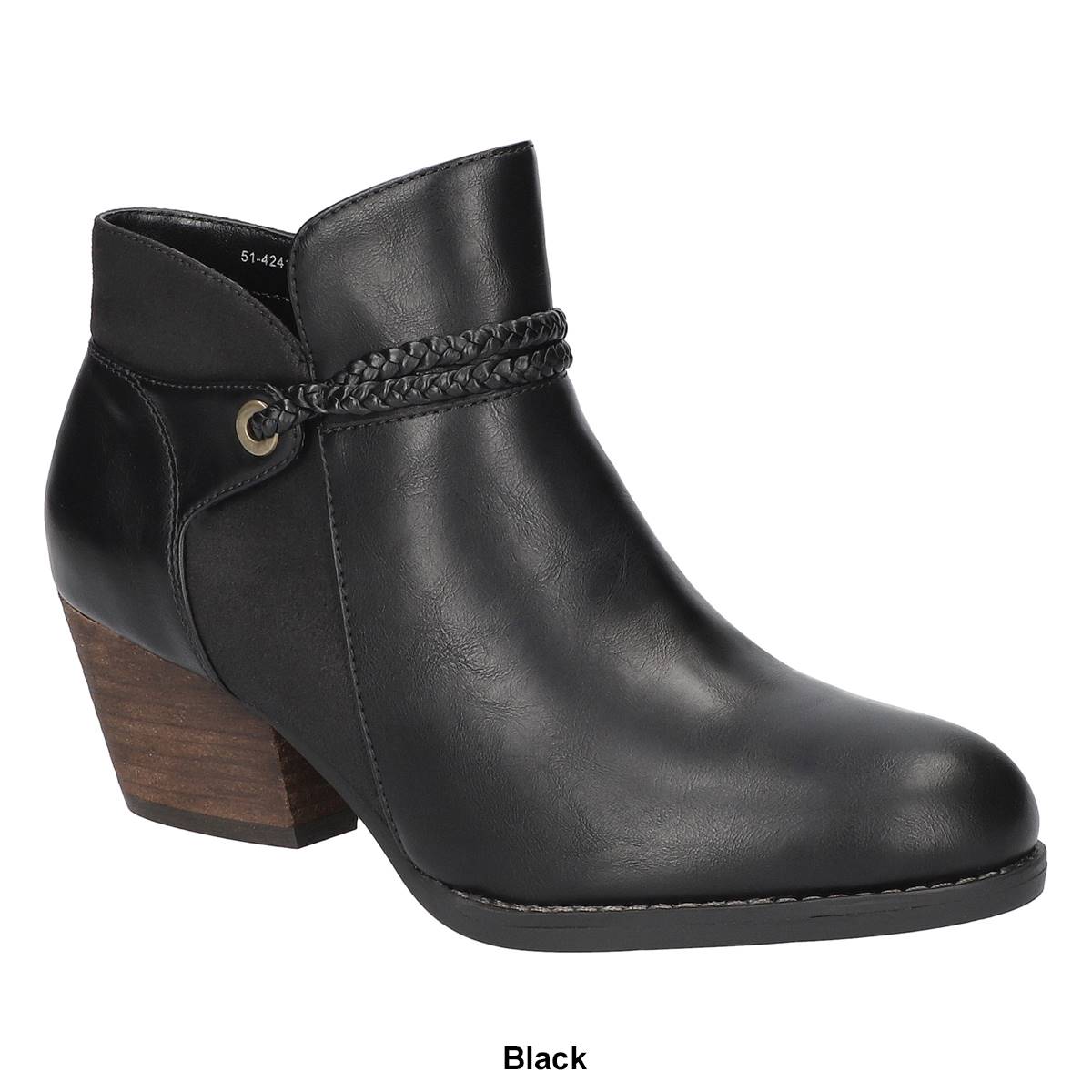 Womens Bella Vita Audrina Block Heel Ankle Boots