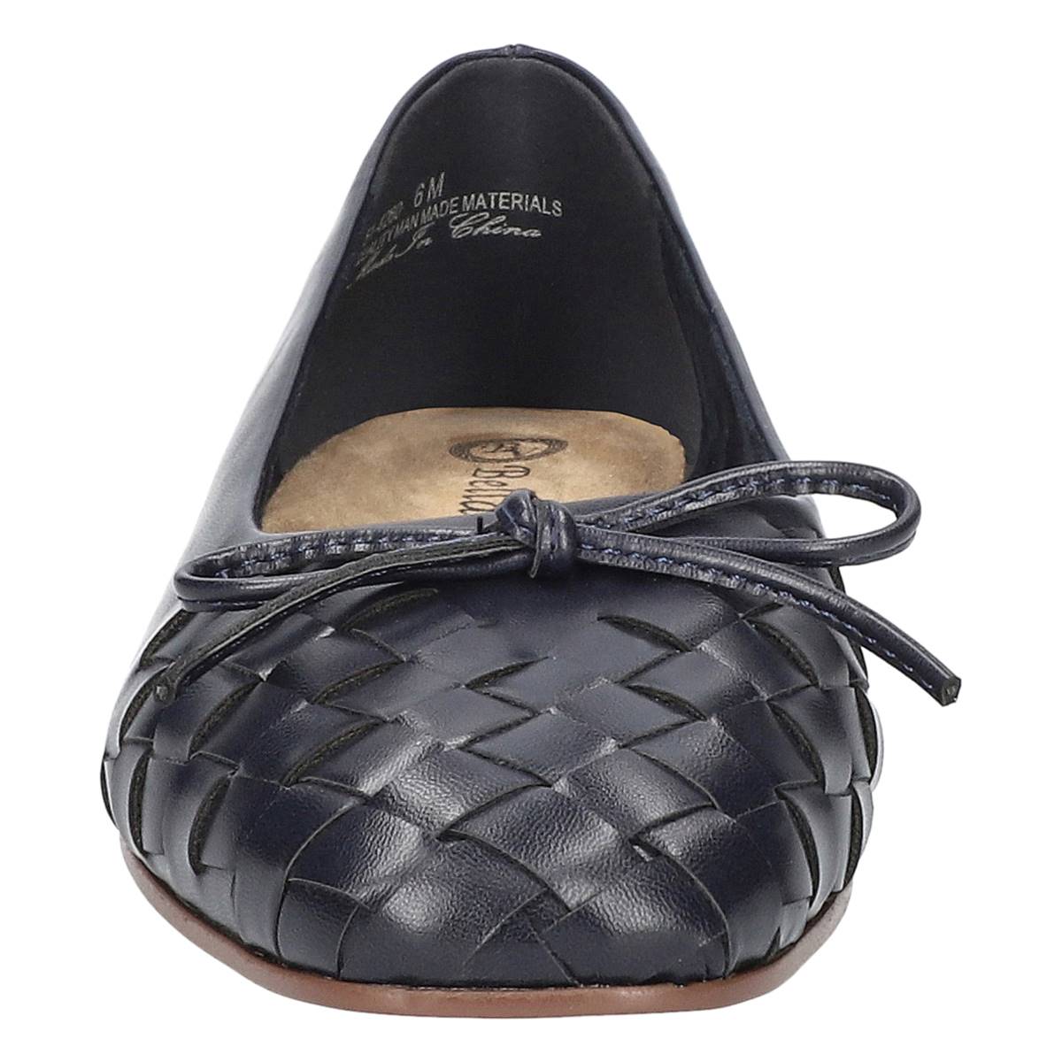 Womens Bella Vita Francie Square Toe Flats