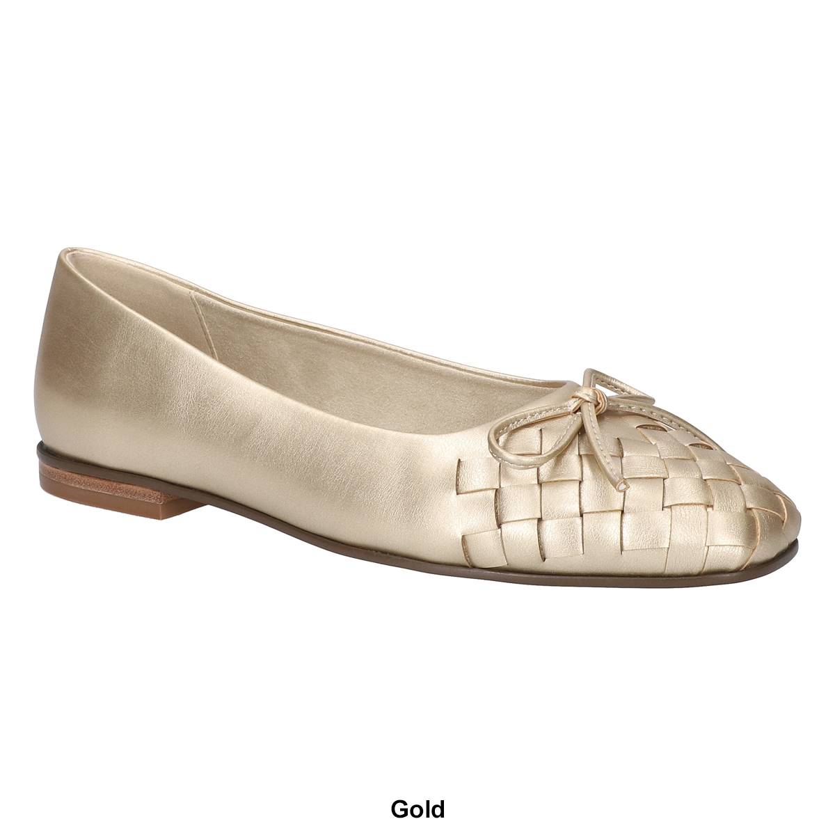 Womens Bella Vita Francie Square Toe Flats