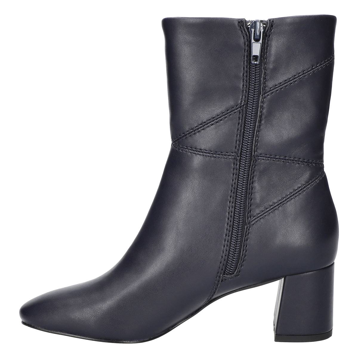 Womens Bella Vita Harp Square Toe Ankle Boots