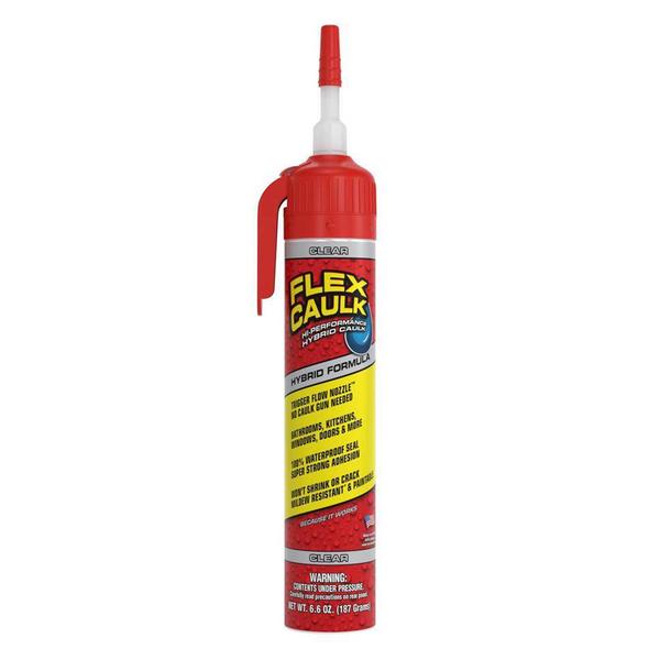 As Seen On TV Flex Caulk Clear 6.6-Oz Presrzd Can