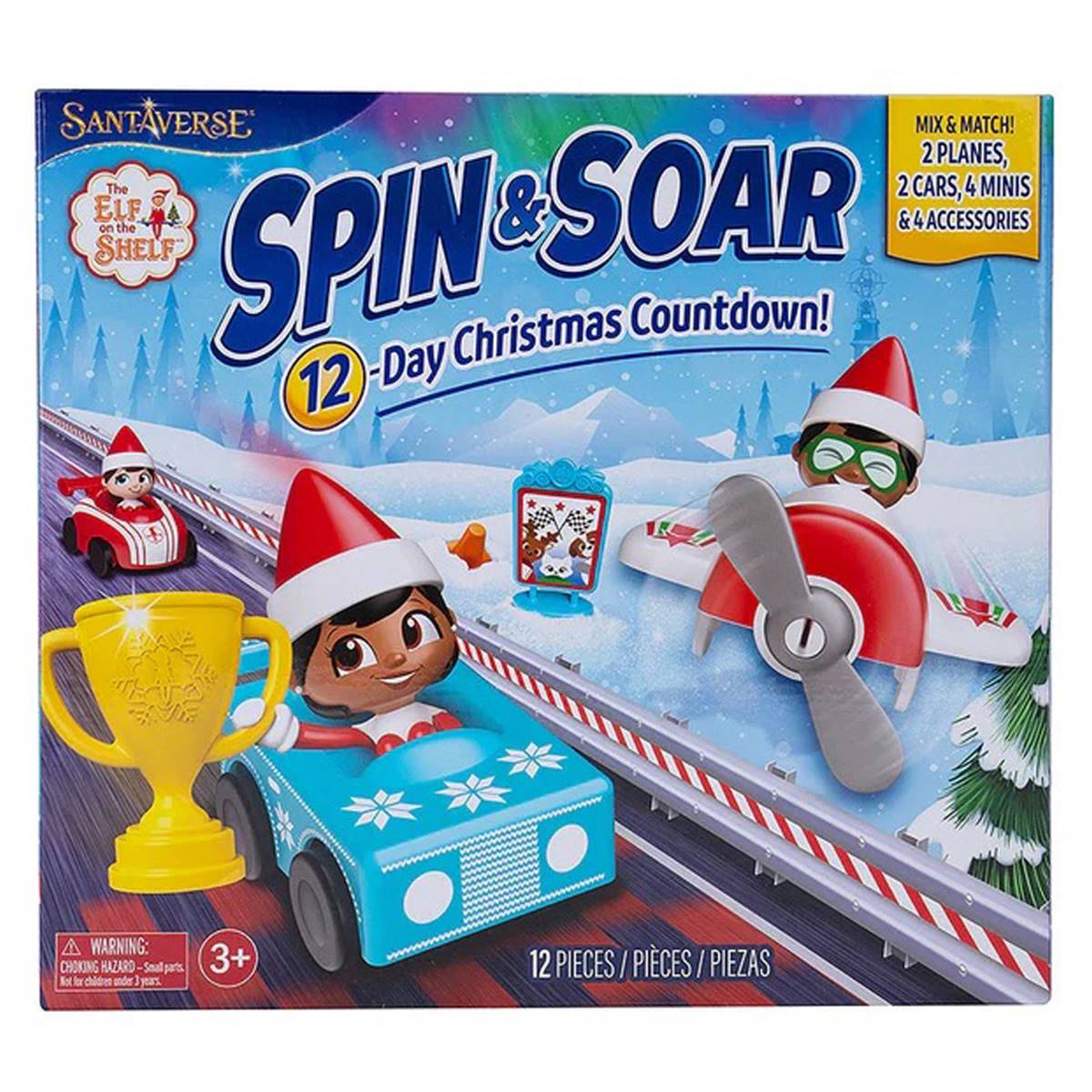 The Elf On The Shelf(R) Spin & Soar 12-Day Advent