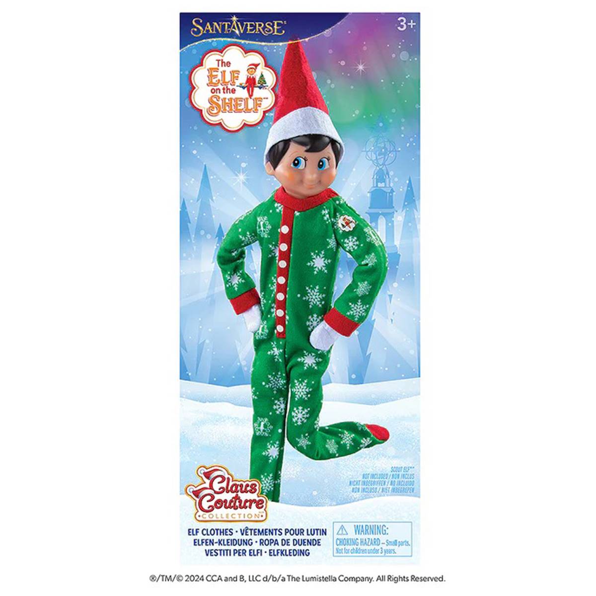 The Elf On The Shelf(R) Snowflake Snuggle PJs