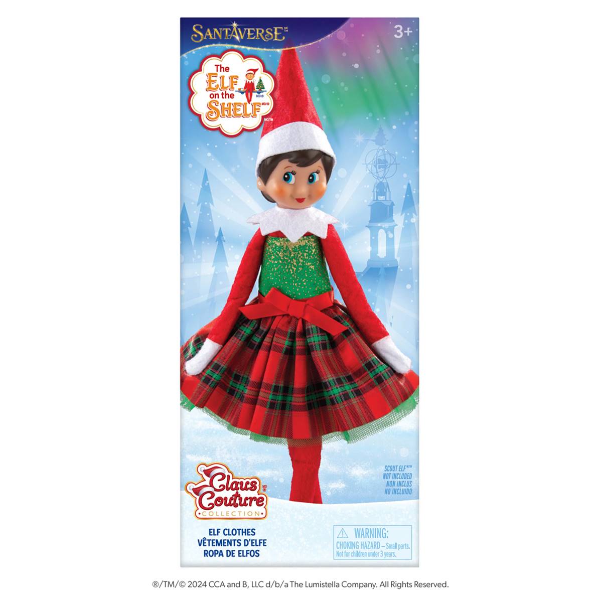 The Elf On The Shelf(R) Gifts & Glamour Party Dress