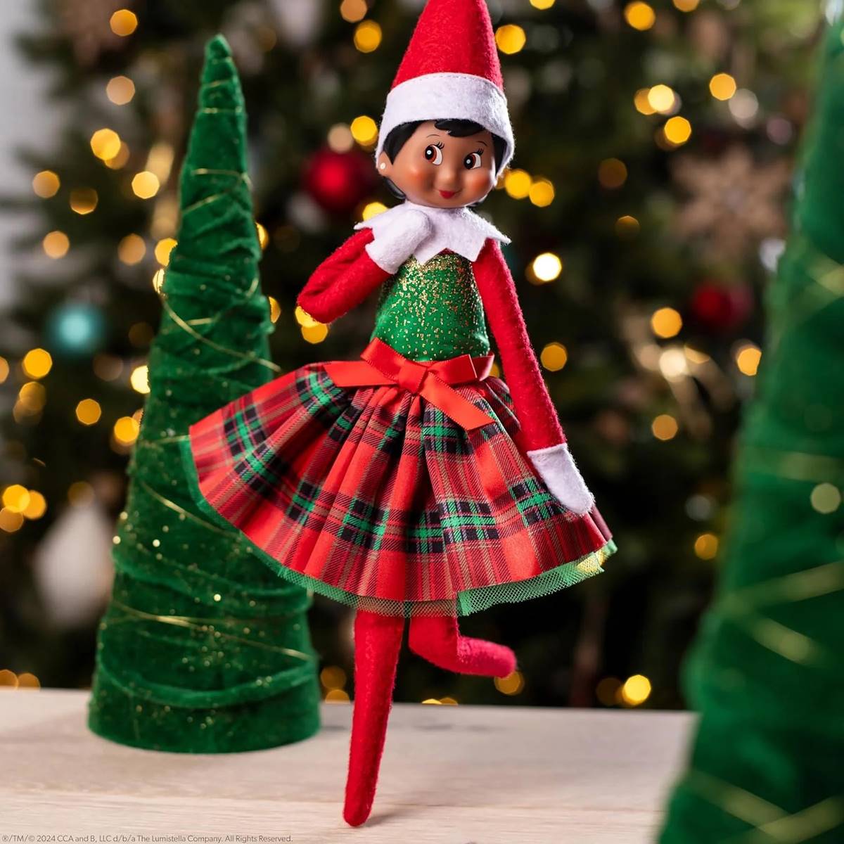 The Elf On The Shelf(R) Gifts & Glamour Party Dress