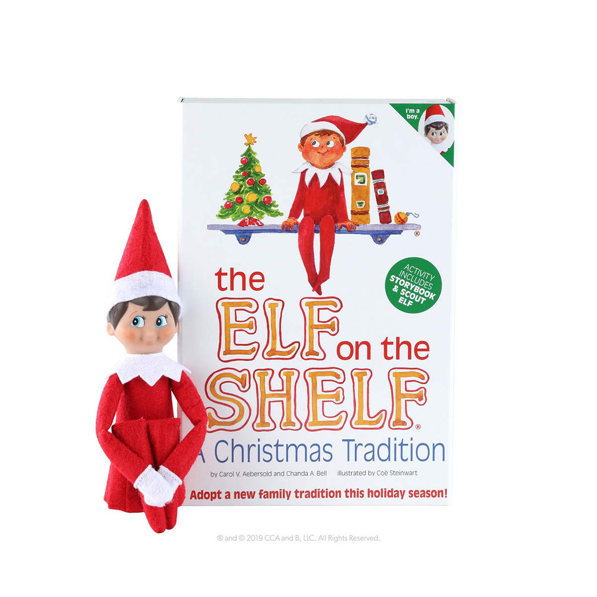 The Elf On The Shelf(R) Book - Blue Eyes