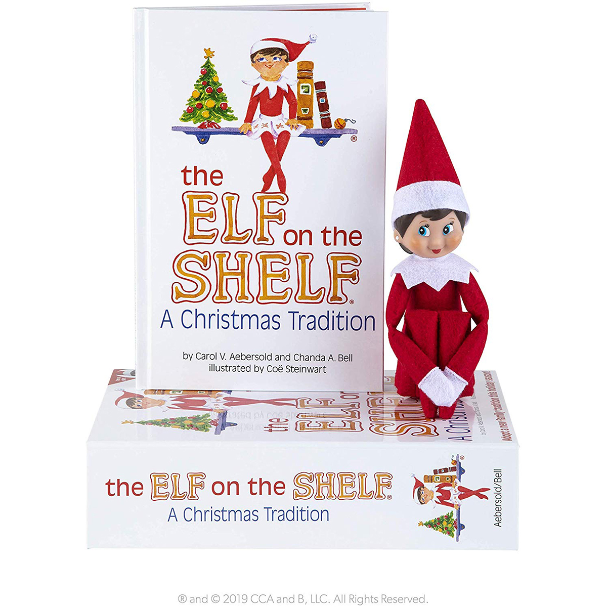 The Elf On The Shelf(R) Girl Book - Blue Eyes