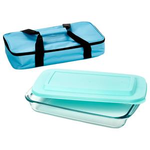 Healthy Living Aqua Bake N Take Bakeware Set
