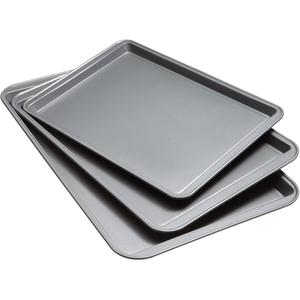 Kitchenworks 3pc. Nonstick Steel Cookie Sheets alternate view