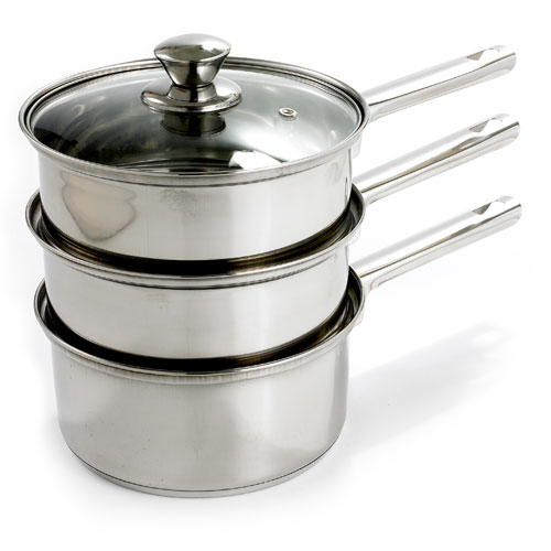 Healthy Living 4pc. Steamer/Double Boiler