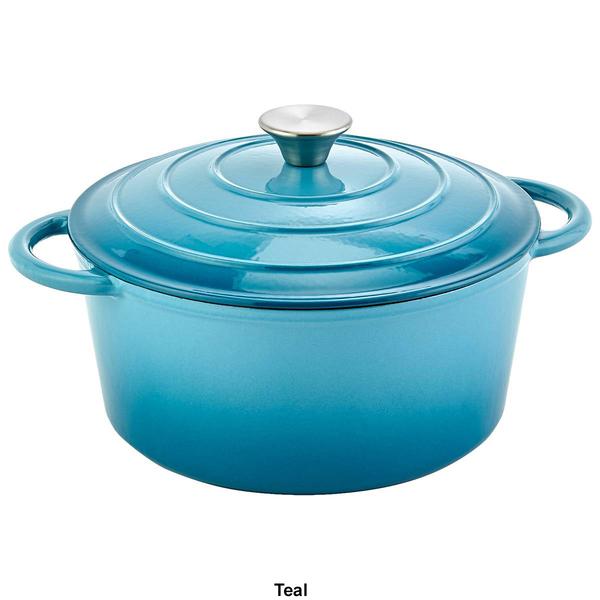 Healthy Living Enamel Cast Iron Dutch Oven- 5qt. alternate view