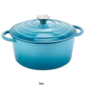 Healthy Living Enamel Cast Iron Dutch Oven- 5qt. alternate view