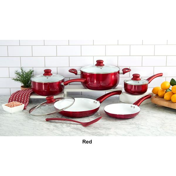 Healthy Living 10pc. Non-Stick Ceramic Cookware Set alternate view