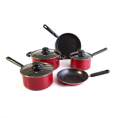 Kitchenworks 8pc. Carbon Steel Cookware Set