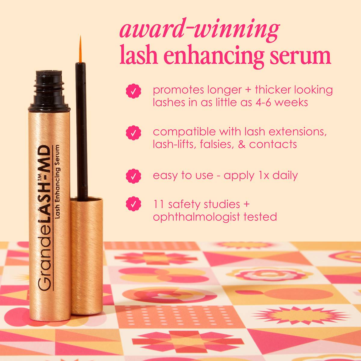 Grande Cosmetics GrandeLASH-MD Lash Enhancing Serum