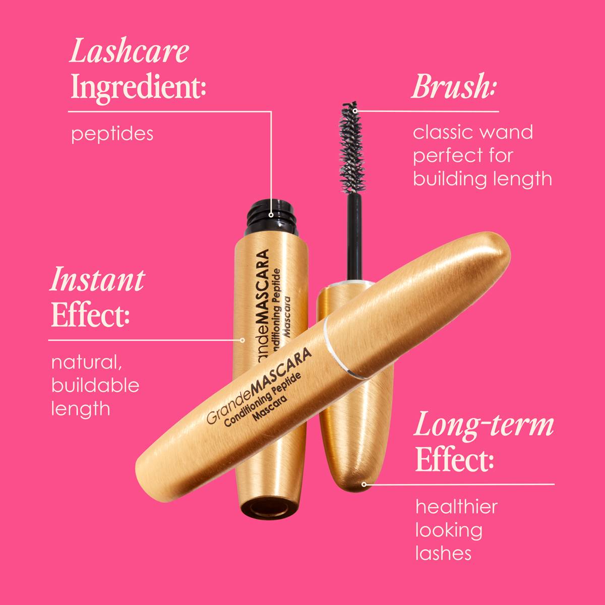 Grande Cosmetics GrandeMASCARA Conditioning Peptide Mascara