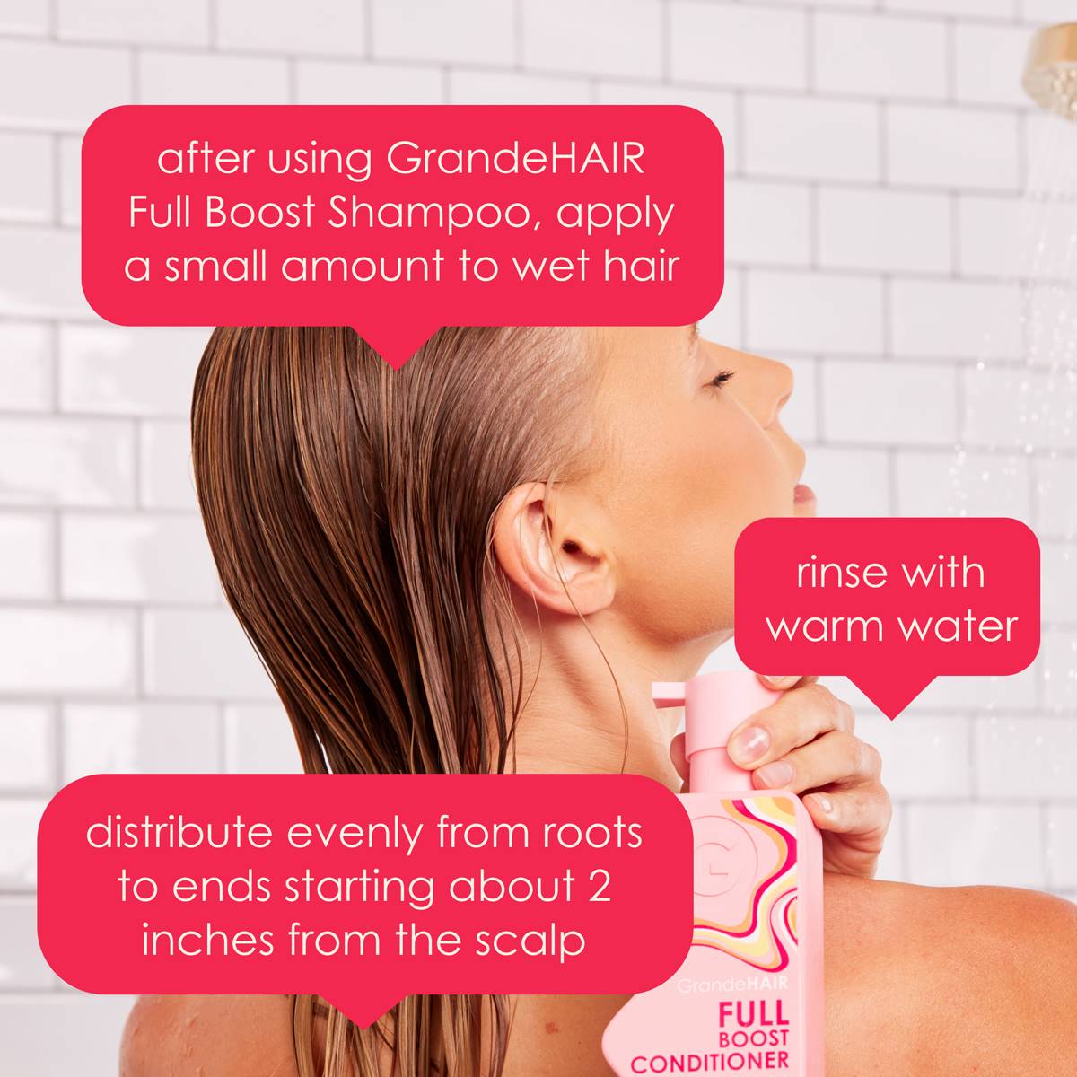 Grande Cosmetics GrandeHAIR Full Boost Conditioner