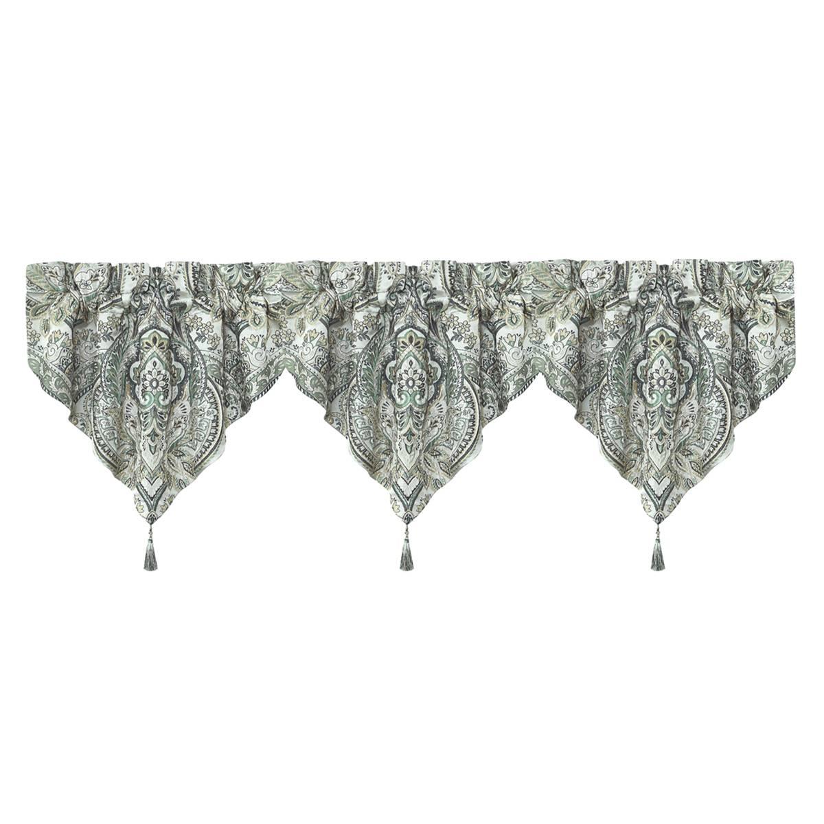 J. Queen New York Nico Window Ascot Valance - 21x40