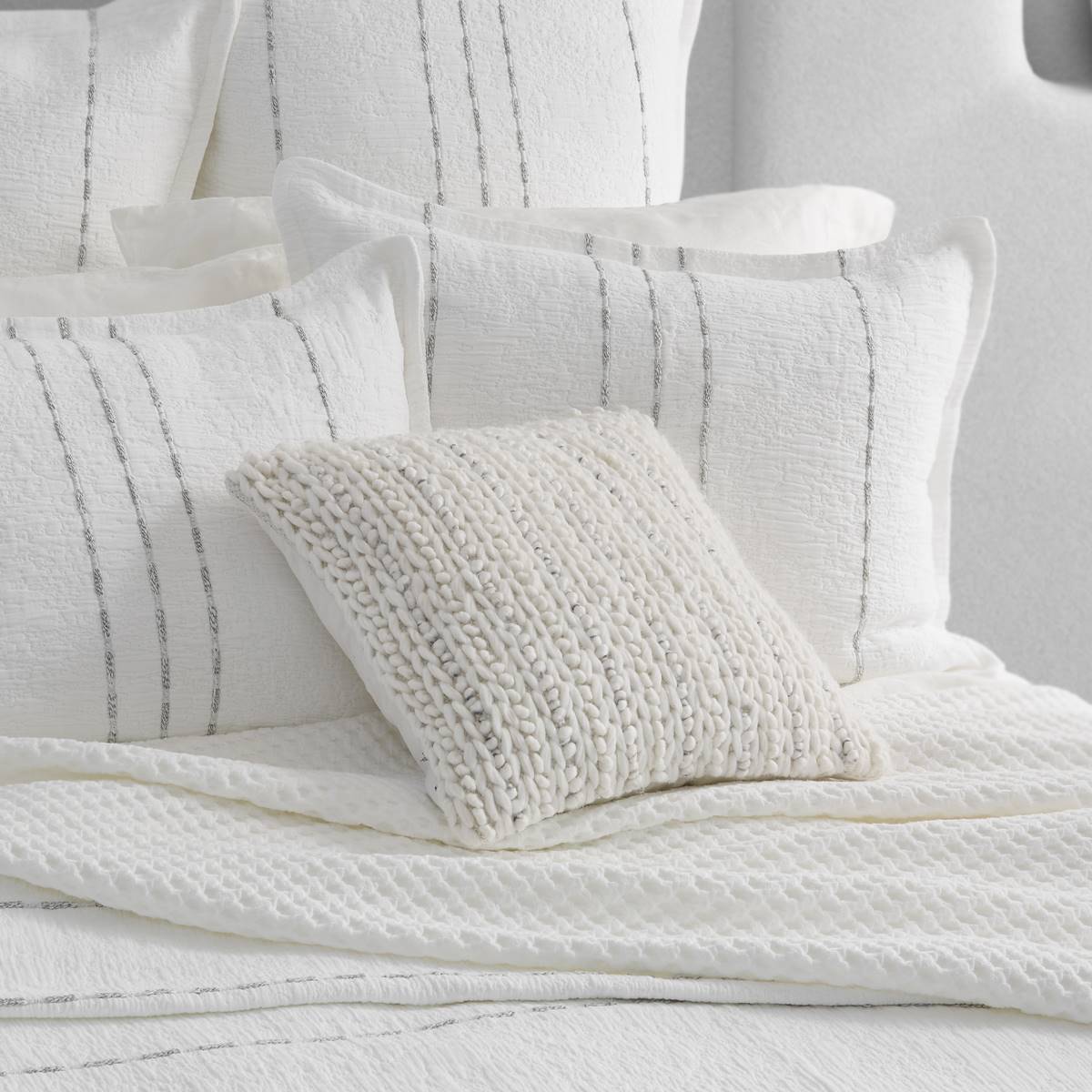 White Sand Haven Decorative Throw Pillow - 18x18