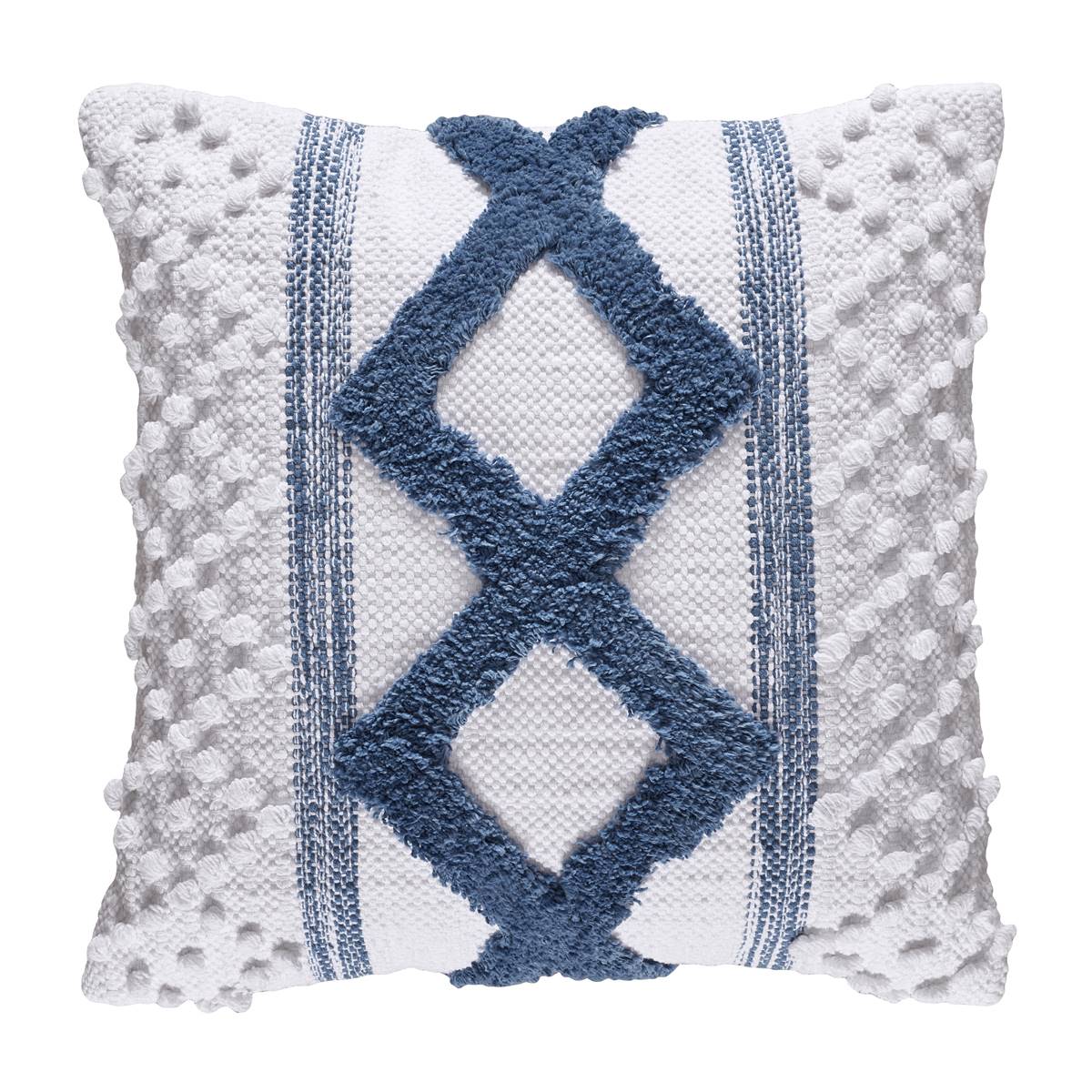 White Sand Serenity Decorative Throw Pillow - 18x18