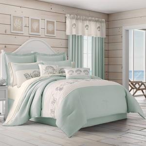 Royal Court Water's Edge 4pc. Reversible Comforter Set