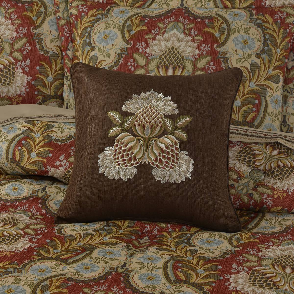 J. Queen New York Sayre Square Decorative Throw Pillow - 18x18