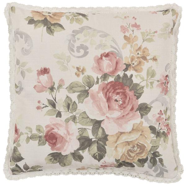 Royal Court Chablis Square Decorative Throw Pillow - 16x16