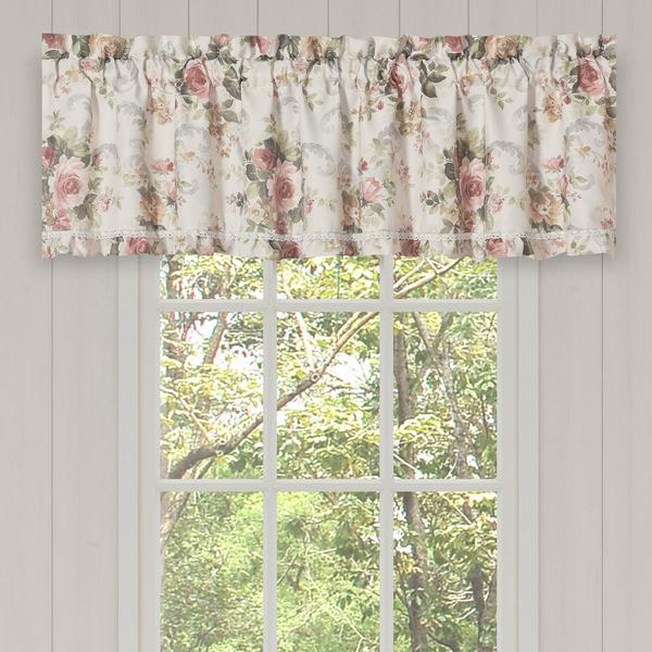 Royal Court Chablis Window Straight Valance - 72x17