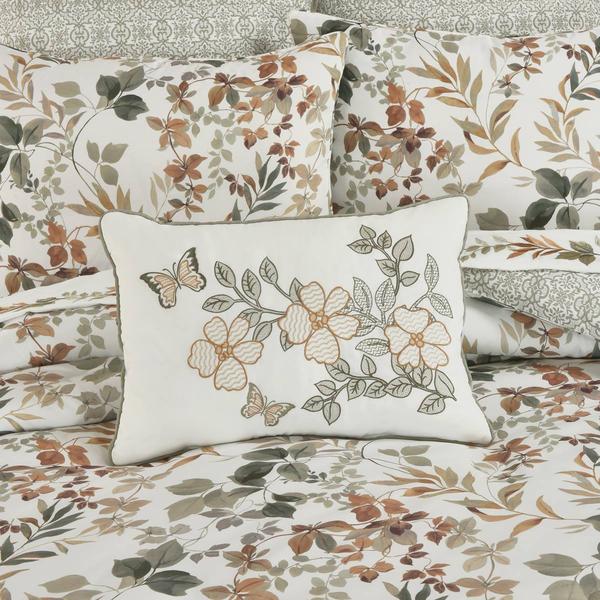 Royal Court Evergreen Boudoir Decorative Throw Pillow - 21x13 alternate view
