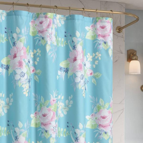 J. Queen Bold Esme Shower Curtain alternate view