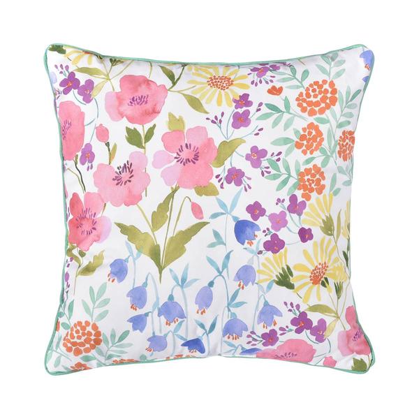 J. Queen Bold Jules Square Quilted Throw Pillow - 18x18 alternate view