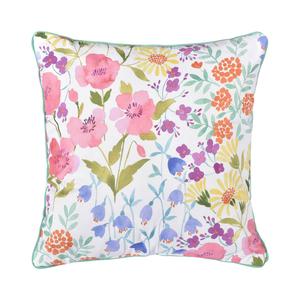 J. Queen Bold Jules Square Quilted Throw Pillow - 18x18 alternate view