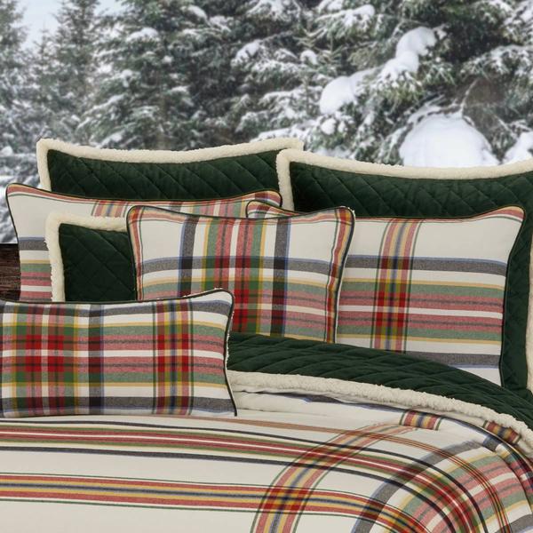 J. Queen New York Christopher Plaid Duvet Cover alternate view