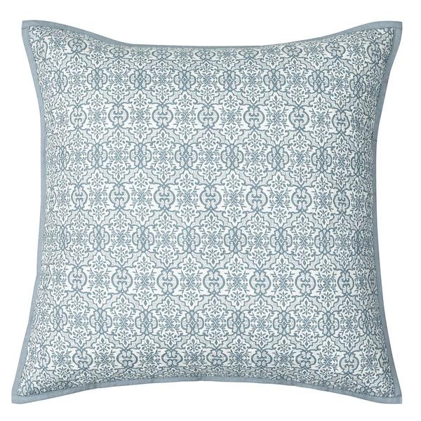 Royal Court Evergreen Blue Euro Sham
