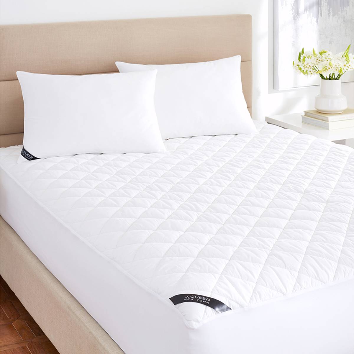 J. Queen New York Regal Allergen Barrier Waterproof Mattress Pad