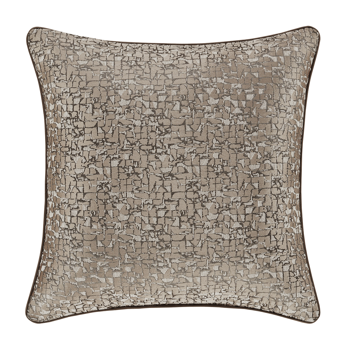 J. Queen New York Cracked Ice Square Decorative Pillow  - 20x20