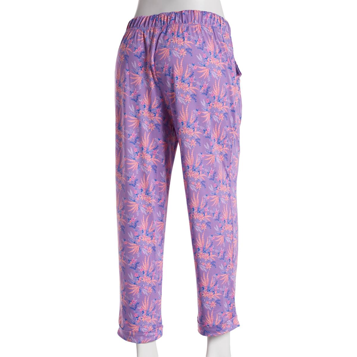 Womens MUK LUKS(R) Blooms Cloud Knit Capri Pajama Pants