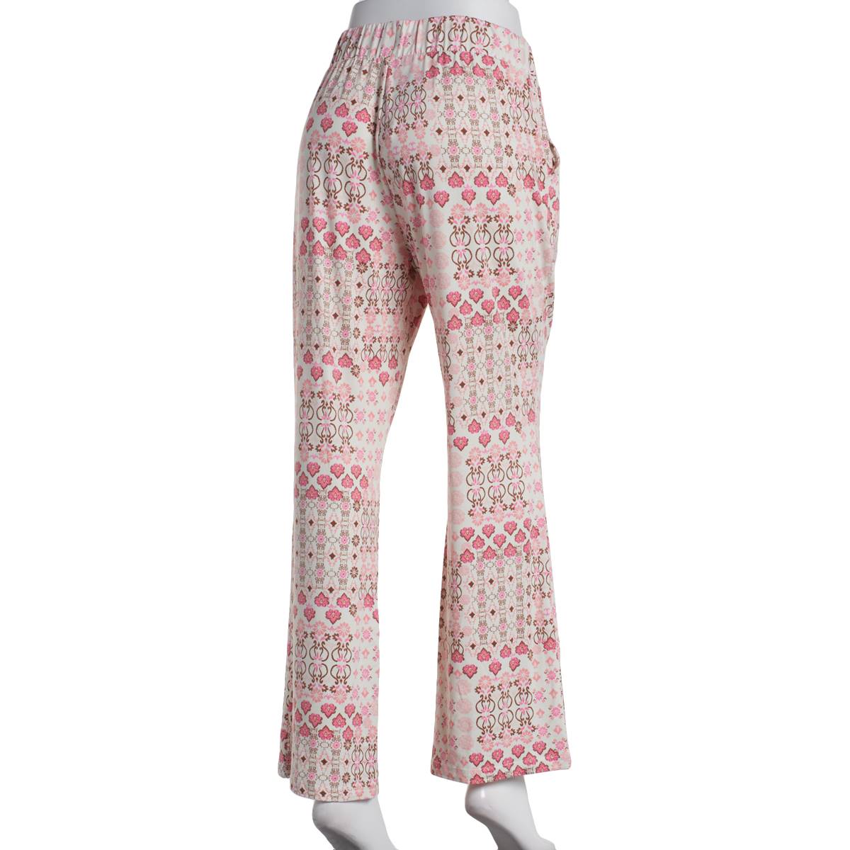 Womens MUK LUKS(R) Coastal Tile Cloud Knit Pajama Pants