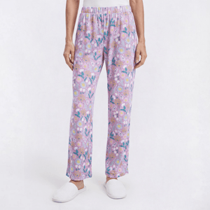 Womens MUK LUKS(R) Floral Cloud Knit Pajama Pants