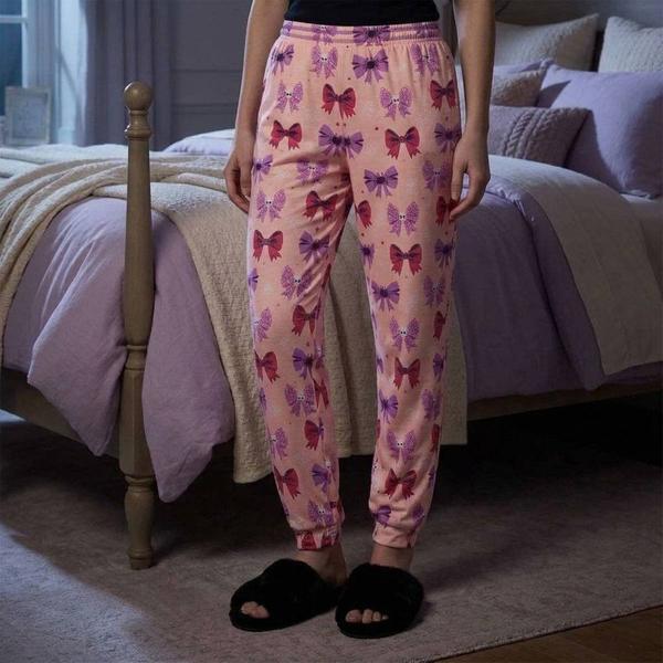 Womens MUK LUKS(R) Halloween Boo Bows Pajama Joggers