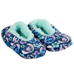 Womens Disney Stitch Faces Slipper Socks alternate view