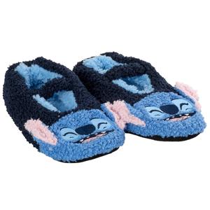 Disney Stitch Fuzzy Slipper Socks alternate view