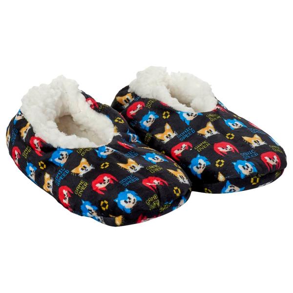 Boys Sonic Fuzzy Babba Slipper Socks