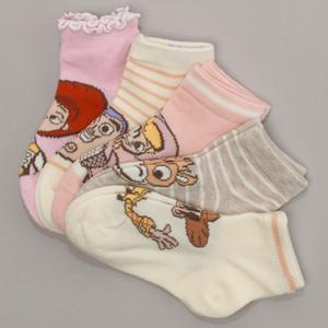 Baby Girl Disney Toy Story 5pk. Shortie Socks