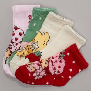 Toddler Girl Strawberry Shortcake(tm) 5pk. Socks