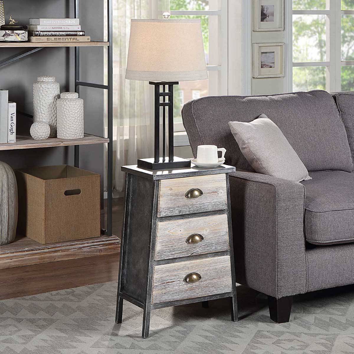 4D Concepts Claremont Collection 3-Drawer Chest