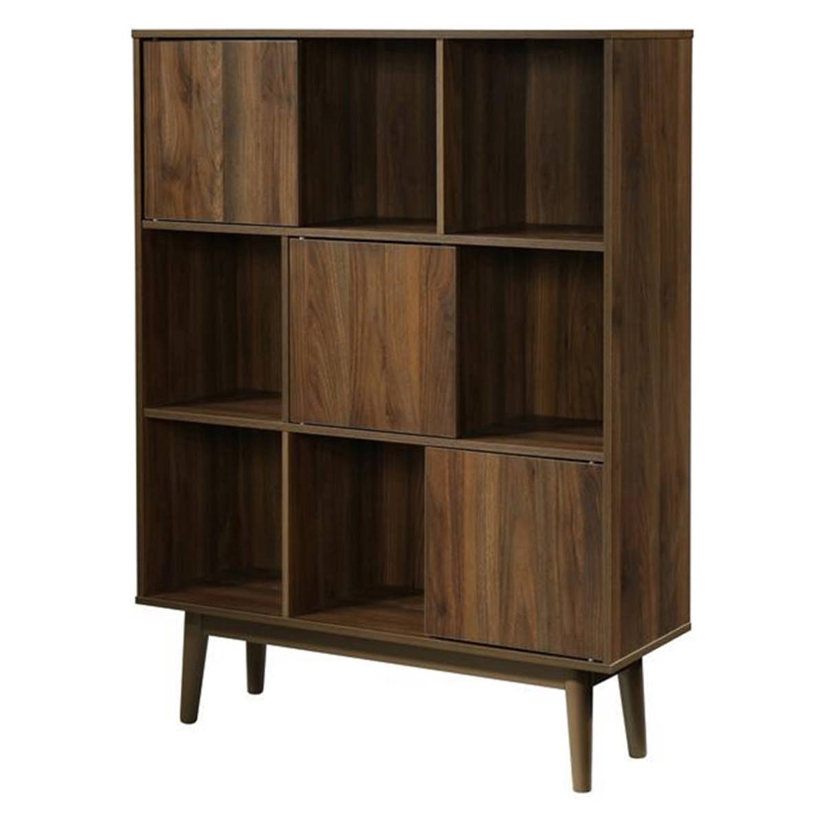 4D Concepts Montage Midcentury Room Bookcase